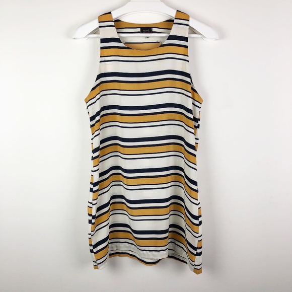 Make U Chic Short Striped Sleeveless Mini Dress, 8 - Picture 2 of 6